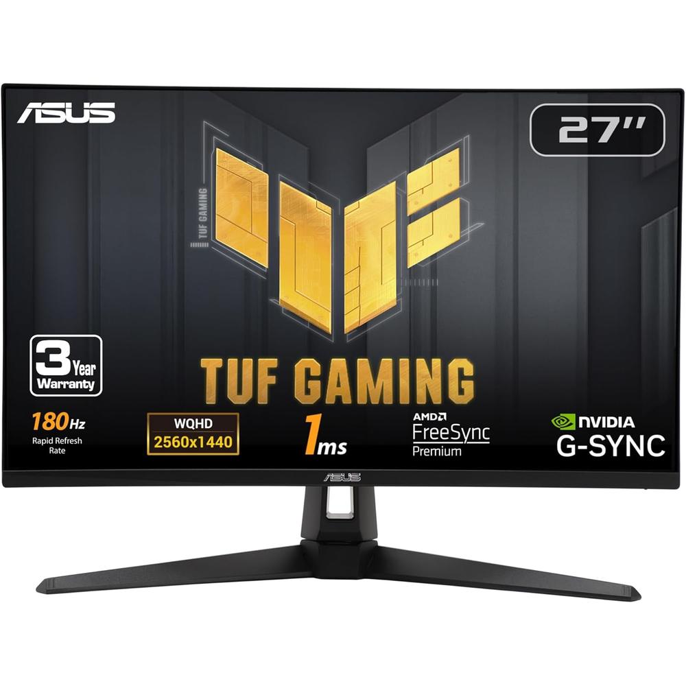 ASUS TUF Gaming VG27AQ3A Monitor 27"" QHD 180Hz HDR
