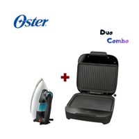 Combo Oster Sandwichera CKSTSM400 y Plancha GCSTBV4119