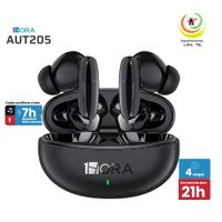 AUDIFONOS BLUETOOTH TWS MODELO AUT205 NEGRO