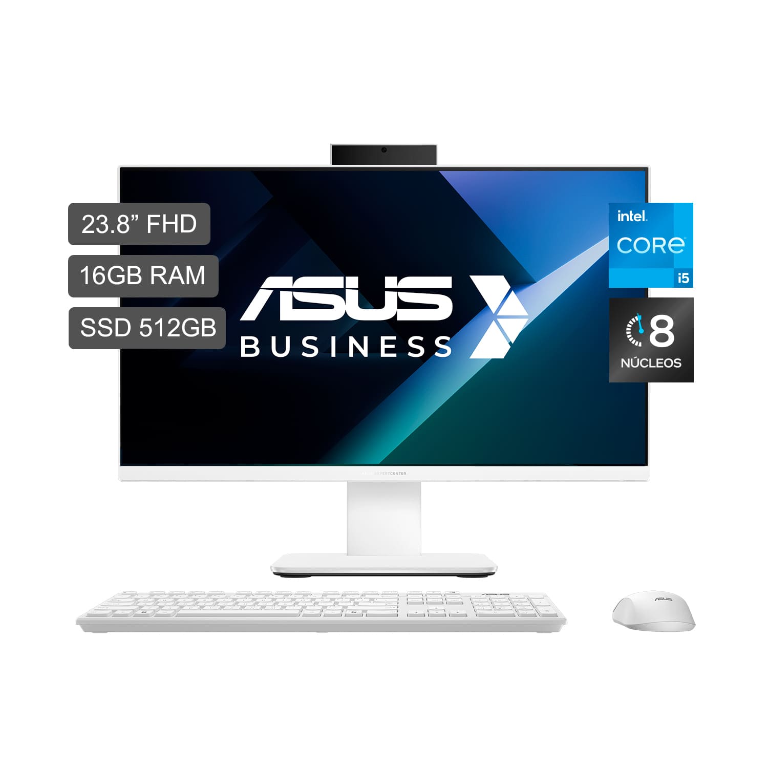 CPU All In One ASUS ExpertCenter P440VAK Intel Core i5-13420H 16GB 512GB SSD 23.8"" FHD