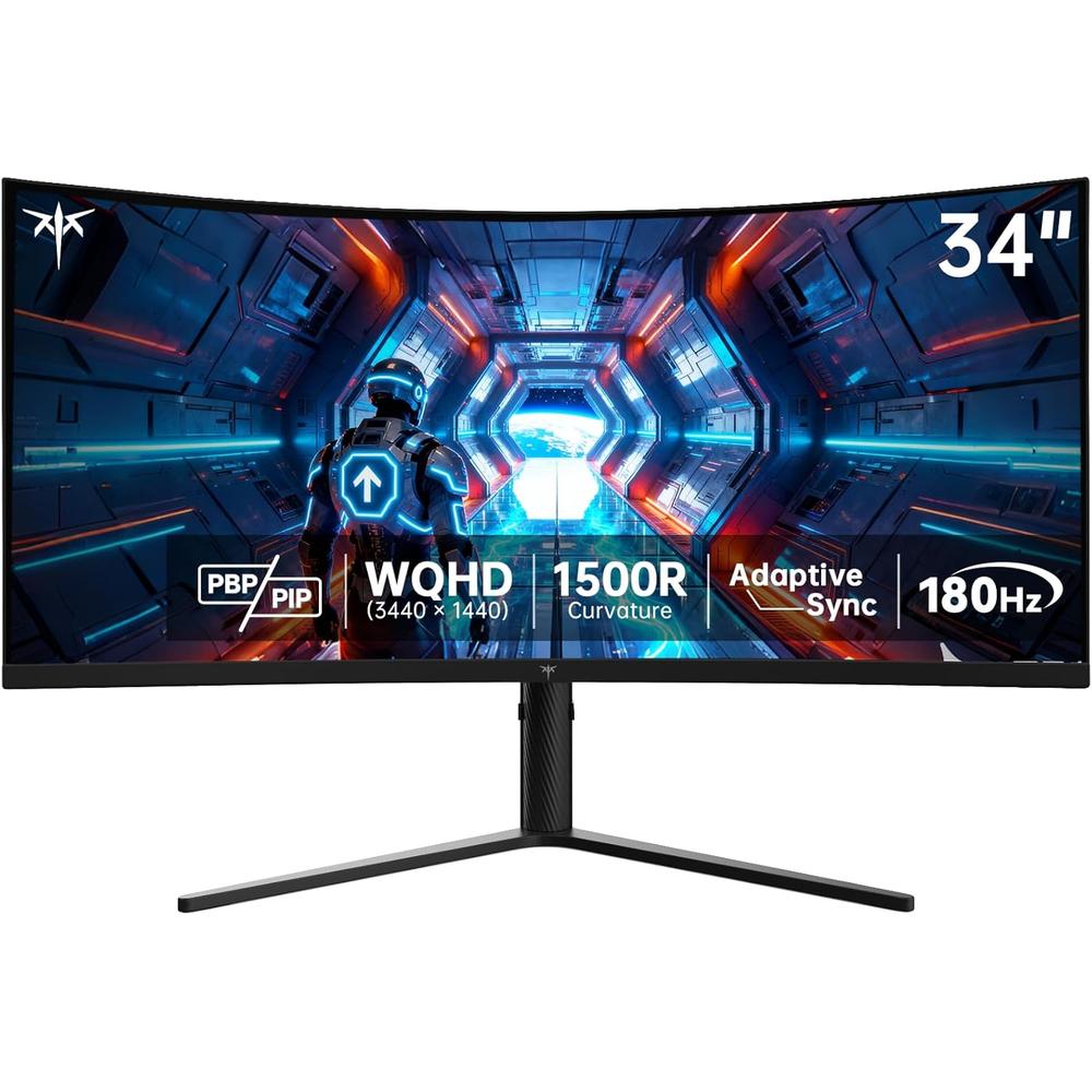 KTC H34S5 Monitor Curvo 34"" UWQHD 180Hz