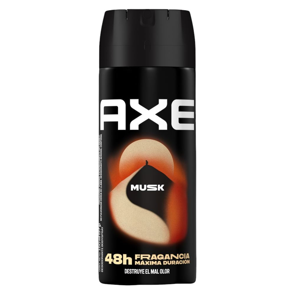 Deocolonia para Hombre en Aerosol AXE Musk Frasco 150ml