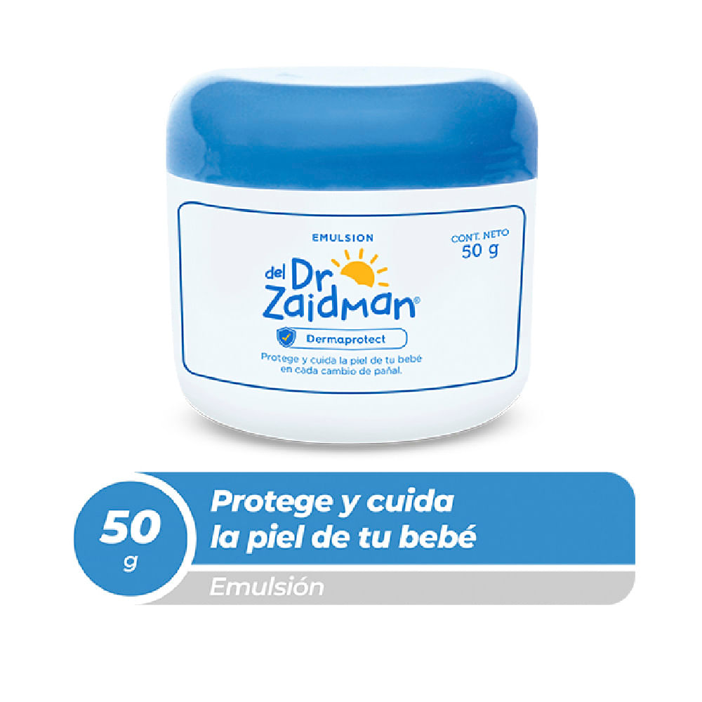 Crema Antiescalduras para Bebé DR. ZAIDMAN Emulsión Dermaprotect Pote 50g