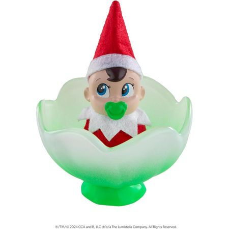 The Elf on the Shelf Frost Pips Mini Blooms bebé | Verde