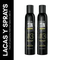 Pack x2 Laca Extra Hold Hair Salon In 280 ml