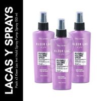 Pack x3 Kleer Lac Invi Hold Spray Pump Spray 150 ml