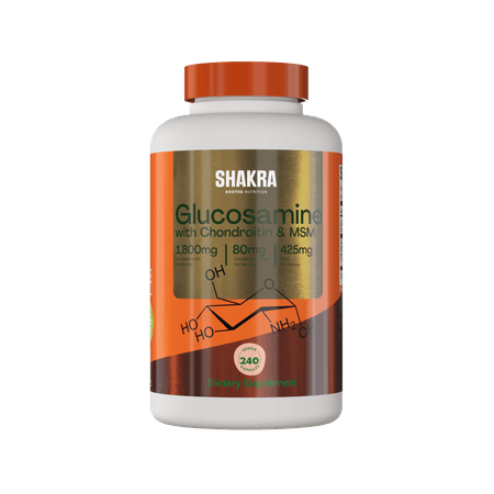Shakra Glucosamina Condroitina MSM 240 capsulas