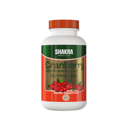 Shakra Cranberry 120 capsulas