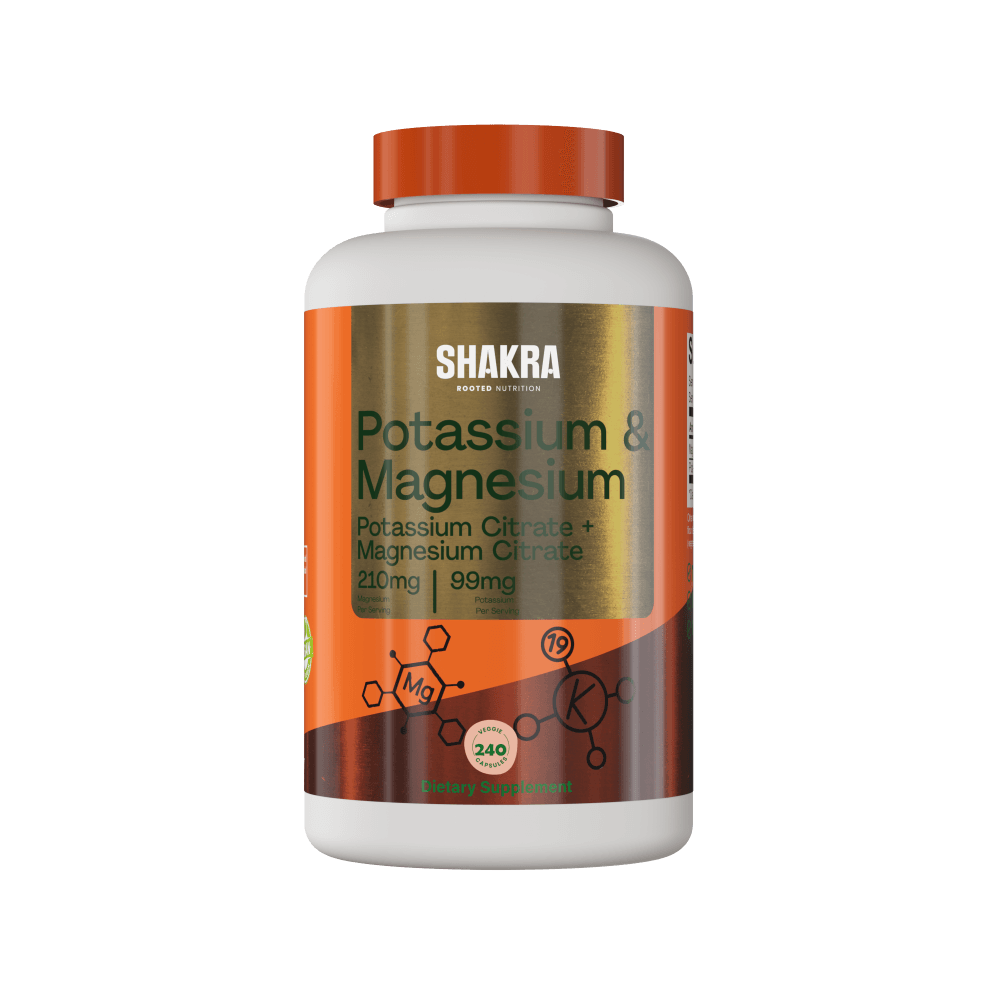 Shakra Potasio y Magnesio 240 capsulas