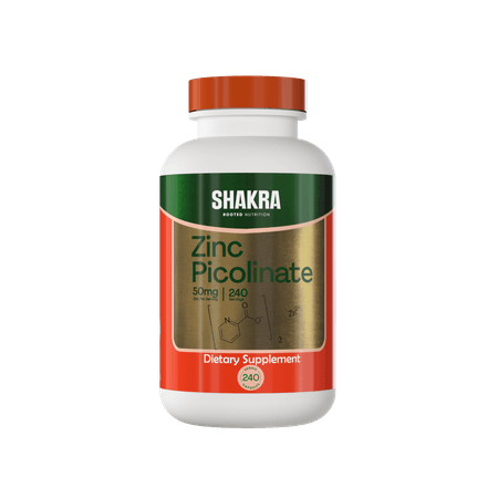 Shakra Picolinato de Zinc 240 Capsulas
