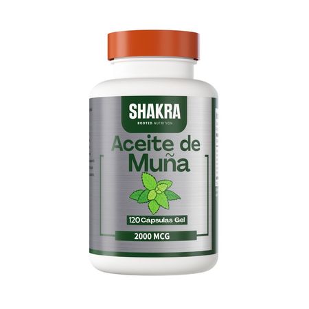 Shakra Aceite de Muña 120 capsulas