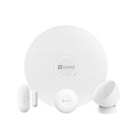 Kit Sensores Inalámbrico Ezviz Hub Central Sensor Contacto Movimiento Botón Emergencia