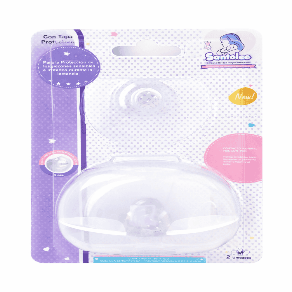 Protector de Pezon 2 piezas con Estuche