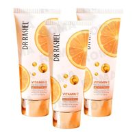 PACK 3 GEL LIMPIADORA FACIAL VITAMINA C 80G DR RASHEL