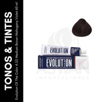 Evolution Of The Color 452 Medium Brown Mahogany Violet 60 ml