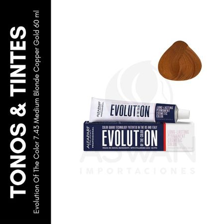 Evolution Of The Color 743 Medium Blonde Copper Gold 60 ml