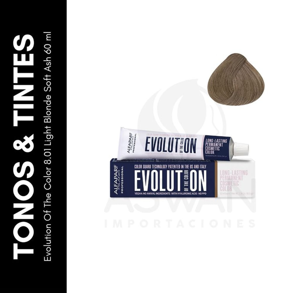 Evolution Of The Color 801 Light Blonde Soft Ash | plazaVea - plazaVea