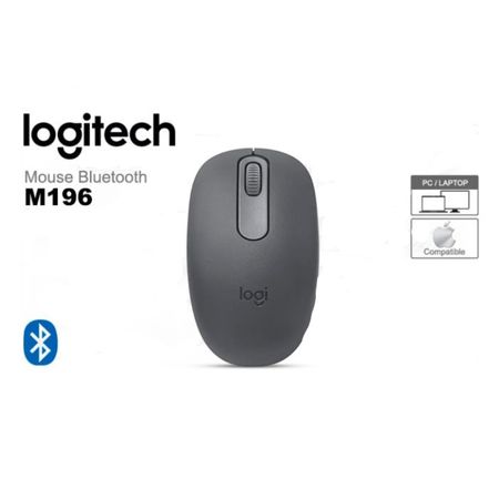 Mouse Logitech M196 Bluetooth Gris-Black