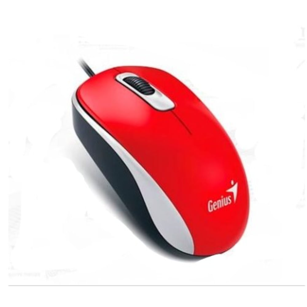 Mouse Genius Dx-110 Color  Rojo