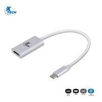 Adaptador Convertidor Para Video Xtc-540 Tipoc Macho A Hdmi Hembra 25 cm
