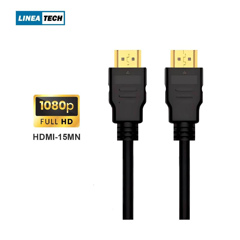 CABLE HDMI FULL HD 15 METROS V. 1.4 LINEA TECH