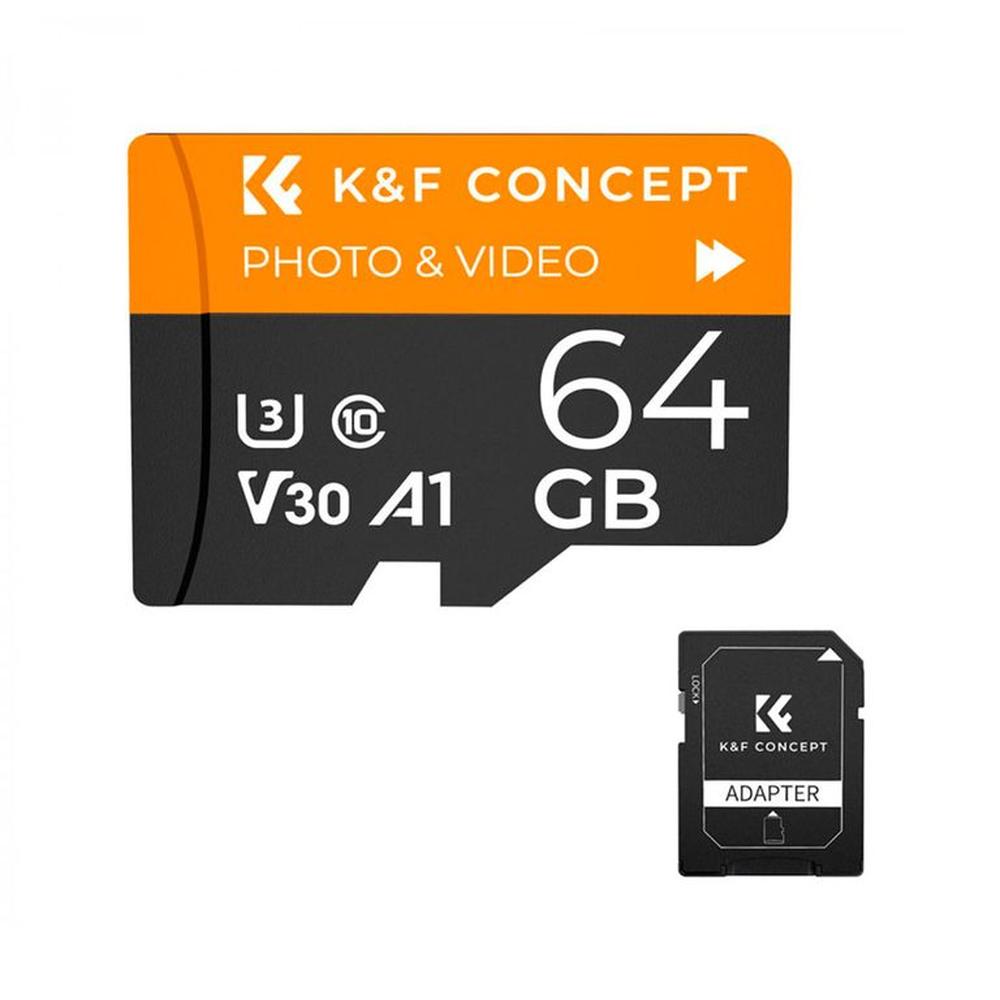 Memoria Micro SD K&F Concept 64GB  R95MB - W45MB