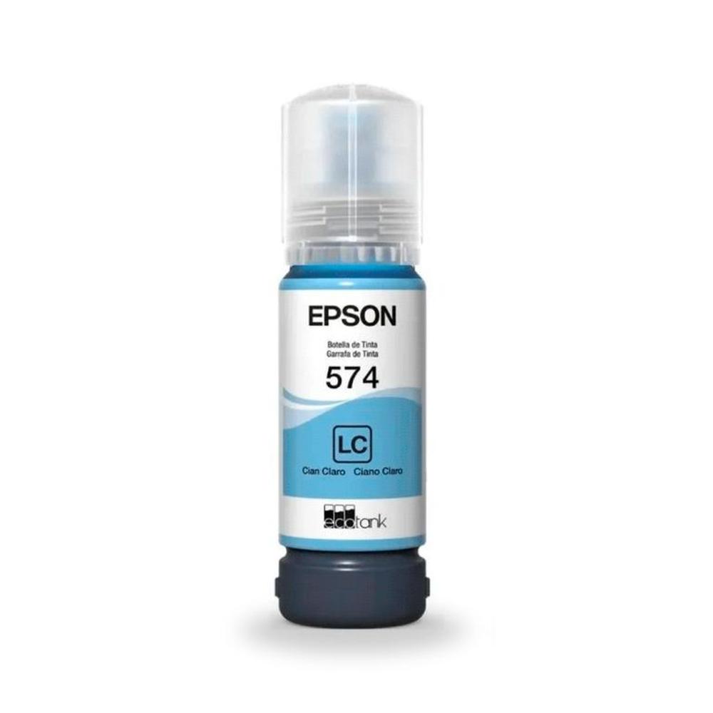 Tinta Epson 574 Cian Claro T574620 - 65ml