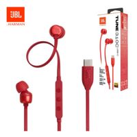Audifonos JBL Tune 310C USB-C Hi-Res Extra Bass Ecualizador Rojo