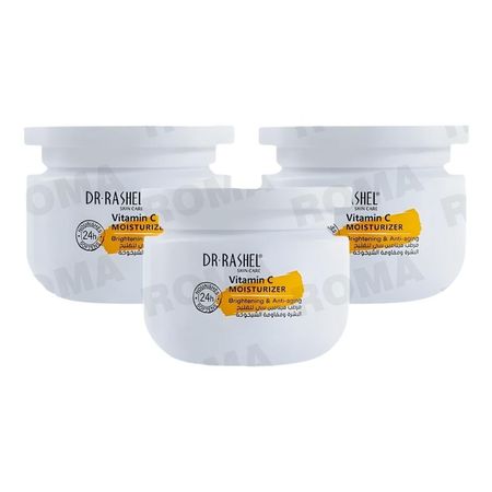PACK 3 CREMA FACIAL VITAMINA C MOISTURIZER 160ML DR RASHEL