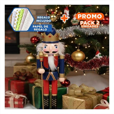 Pack2 Cascanuez Versatil en Multicolor Y+Papel de Regalo