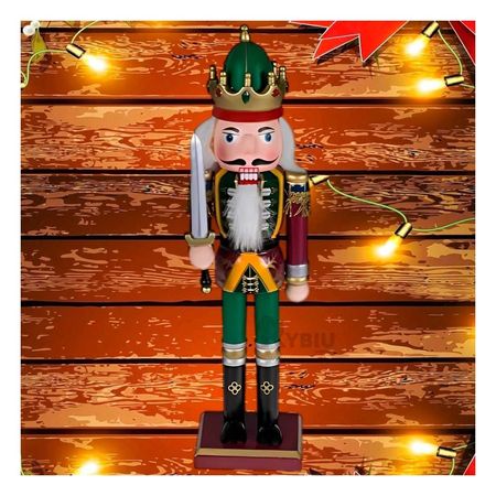 Cascanuez Majestuoso en Tono Guinda Y+Ligas de Regalo