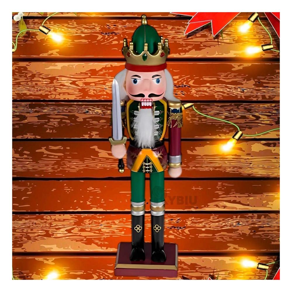 Cascanuez Majestuoso en Tono Guinda Y+Ligas de Regalo