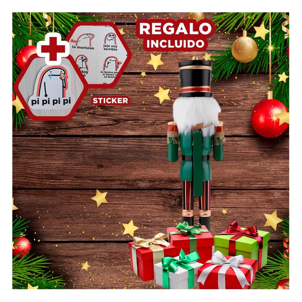 Cascanuez Colorido y Genial en Tono Negro Y+Regalo Stickers