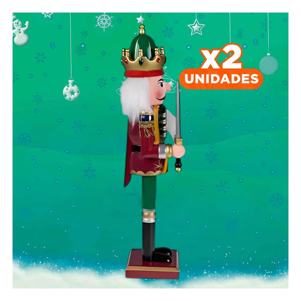 Pack2 Cascanuez Colorido en Tono Guinda Y+Regalo Stickers