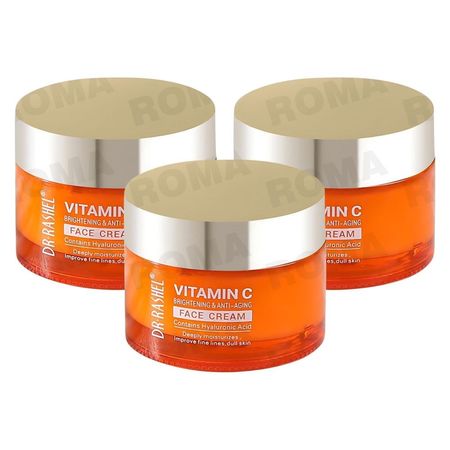 PACK 3 CREMA FACIAL VITAMINA C 50ML DR RASHEL