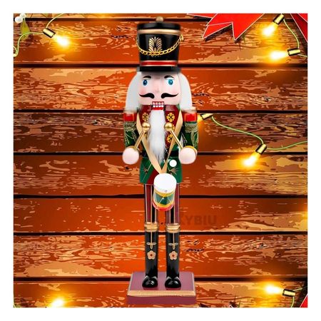 Cascanuez Majestuoso en Tono Negro Y+Ligas de Regalo