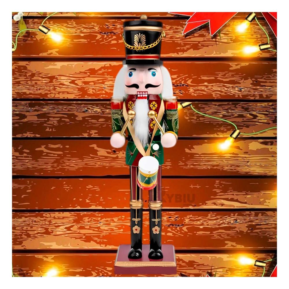 Cascanuez Majestuoso en Tono Negro Y+Ligas de Regalo