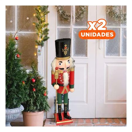 Pack2 Cascanuez Ideal en Rojo y Verde Y+Regalo Stickers