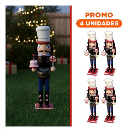 Pack4 Cascanuez con Buena Calidad en Multicolor