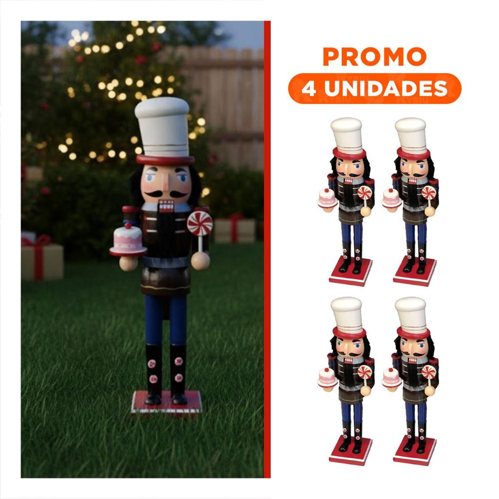 Pack4 Cascanuez con Buena Calidad en Multicolor