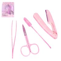 Set De Beauty Tools x4 Piezas Lila - Bellespa