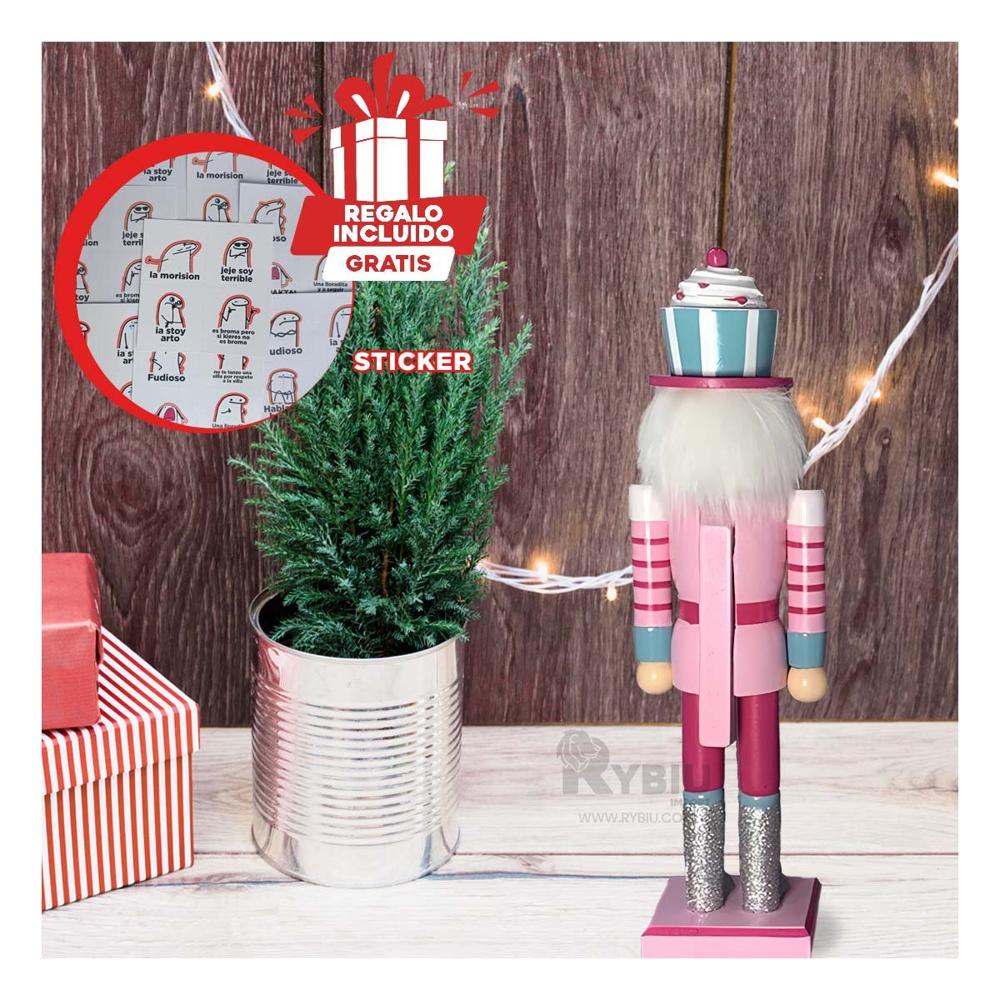 Cascanuez Duradero en Tono Rosado Y+Regalo Stickers