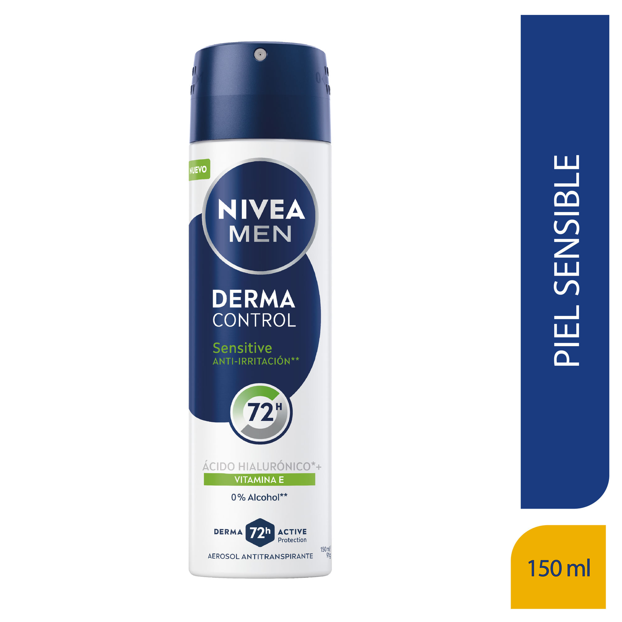 Desodorante para Hombre Spray NIVEA Sensitive Protect Frasco 150ml