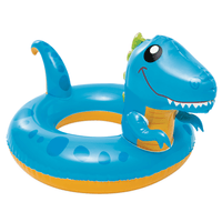 Flotador Inflable Redondo Intex Dinosaurio 81x58 Cm Big Animal Ring