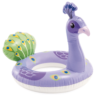 Flotador Inflable Redondo Intex Pavo Real 97 x 58 Cm Big Animal Ring