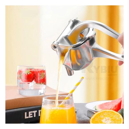 Exprimidor Practico para Naranjas de Acero Y+Papel de Regalo