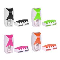 Porta Cepillos y Dispensador de Pasta Dental 2 en 1