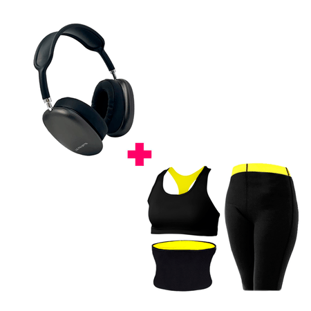 Ropa Deportiva para Dama de Neotex talla M más Audifono Bluetooth P9