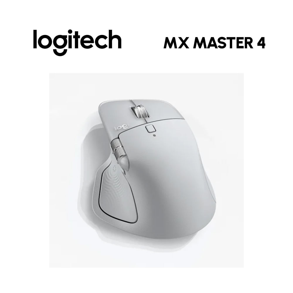 MOUSE LOGITECH WIRELESS MX MASTER 4 BLANCO