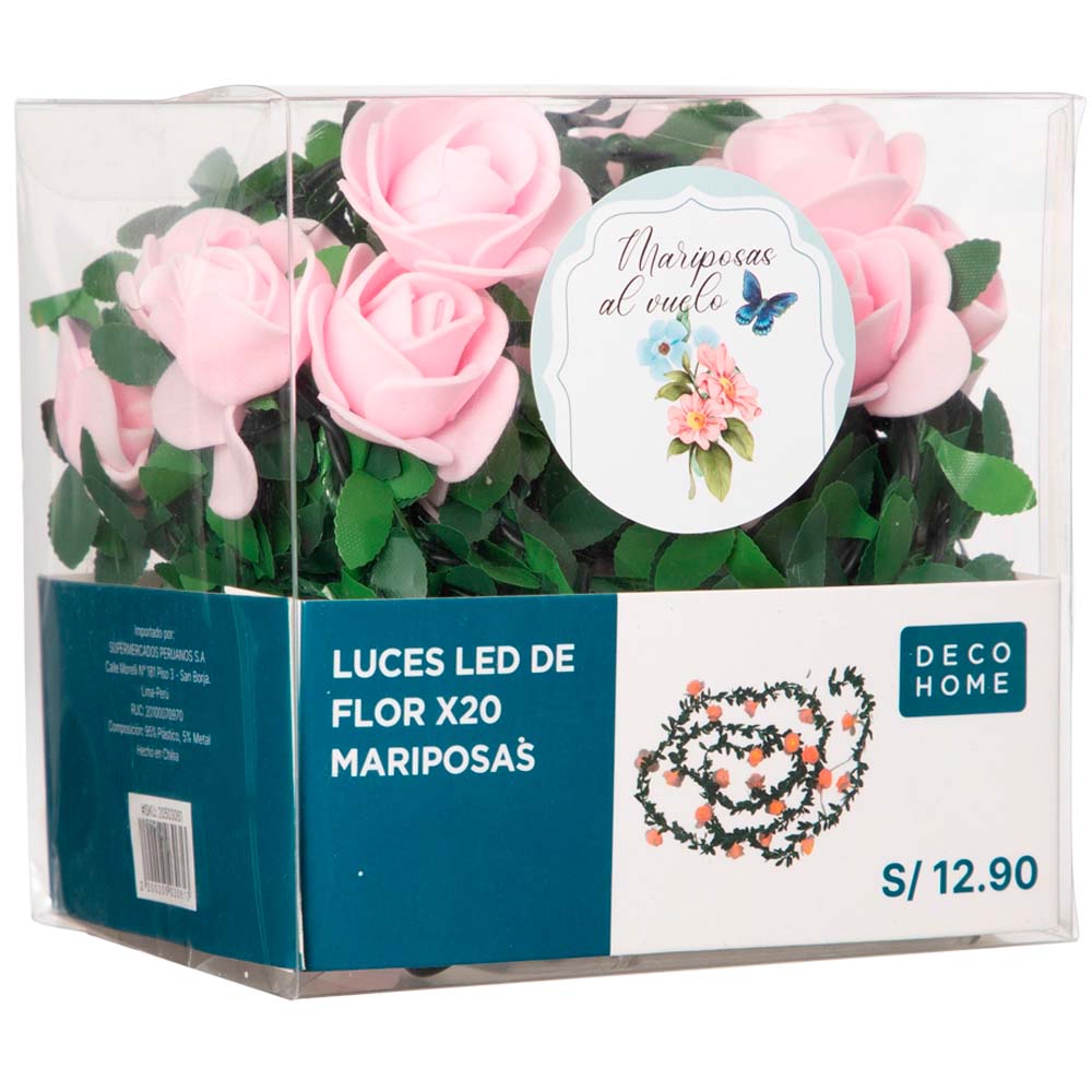 Luces Led DECO HOME De Flor X20 Maripos